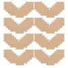 Small Cash Envelopes, 100-Pack, Khaki, Christmas Party view 1
