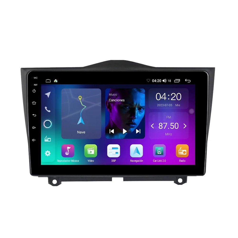CarPlay Car Stereo for Lada Granta Cross 2018–2019, 9-Inch Android 15 Display, Steering Wheel Controls, 4-Core, 2GB+32GB