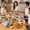 Aluminum Foil Food Covers - 10pcs view 4