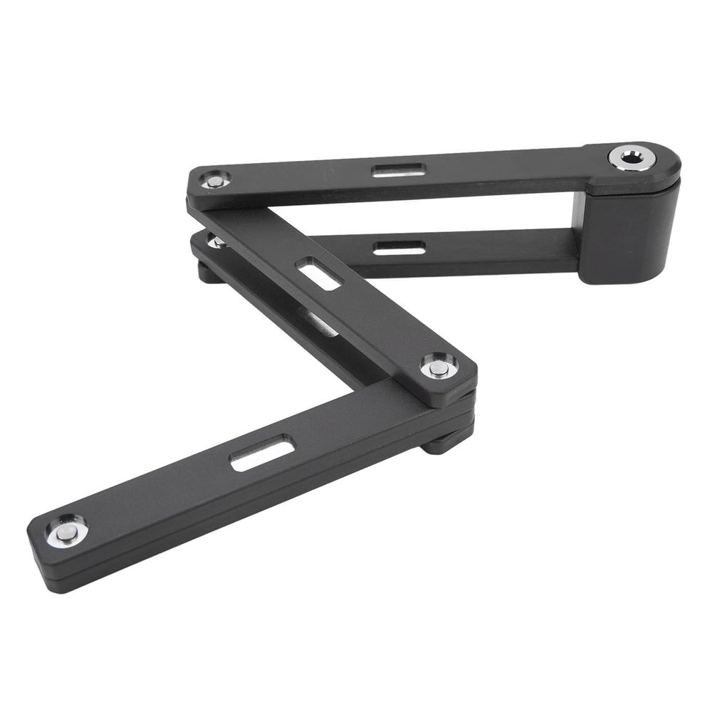 Julihai Folding Bike Lock, 6-Section Design, Alloy Steel, Black