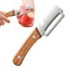 2-in-1 Vegetable Peeler with Wooden Handle view 1