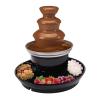 3-Tier Stainless Steel Chocolate Fountain, 25W view 1