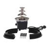 3-Tier Stainless Steel Chocolate Fountain, 25W view 2