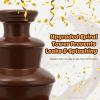 3-Tier Stainless Steel Chocolate Fountain, 25W view 4