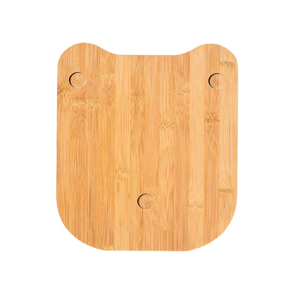 Hrtyvhin Sturdy Wooden Stand with Smooth-Rolling Casters for Multifunctional Kitchen Machines