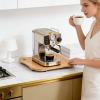 Hrtyvhin Sturdy Wooden Stand with Smooth-Rolling Casters for Multifunctional Kitchen Machines view 2