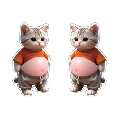 Adorable Silicone Sticker Sculpture Set