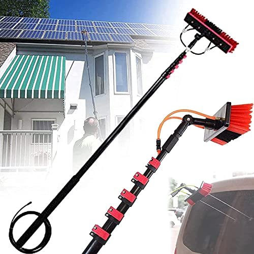 Telescopic Window Cleaning Set with Water Feed