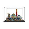 Transparent Acrylic Display Case for LEGO 80049 Dragon Palace Model, Storage and Display Box, Compatible with 80049 Model, Display Case Only, 3 mm view 1