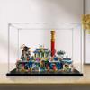 Transparent Acrylic Display Case for LEGO 80049 Dragon Palace Model, Storage and Display Box, Compatible with 80049 Model, Display Case Only, 3 mm view 2