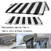 Replacement Fabric for Retractable Patio Awning, Waterproof Polyester Canvas, 3.6 x 3 m view 3