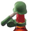 Unique Bottle Cap Set with Army Hat Design view 1