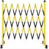 Portable Extendable Safety Barrier with Wheels, 1.2 m x 8 m view 1