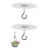 Generic Adhesive Ceiling Hooks, 2 Pack view 1