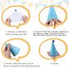 10-Piece Mini Party Hat Set for Plush Toys view 3