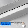 Stainless Steel Wall-Mounted Kitchen Cabinet with Adjustable Shelves view 4