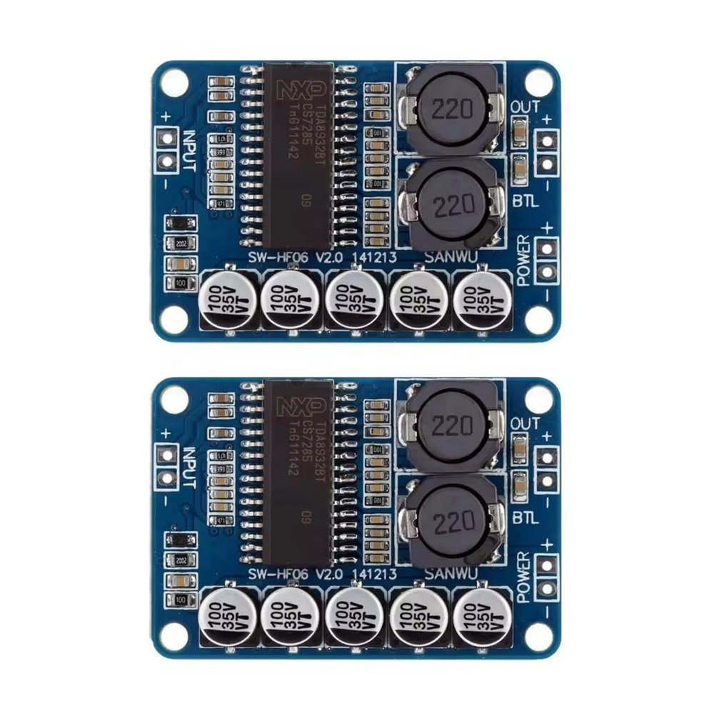 Alksubbm 35 W Class D Single-Channel Amplifier Board