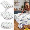 ANRO Washable Tablecloth, Lavender Purple, Hemmed, 160 x 120 cm view 2