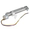 RhineCart Basics 2-Phase 4-Wire Linear Stepper Motor Slide Table, Metal Construction, 4–9 V Drive Voltage, for Measuring Instruments, 3.5-Inch Screw, 3.1-Inch Travel view 3