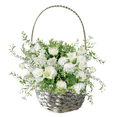 Mini Flower Basket - Wedding Floral Basket