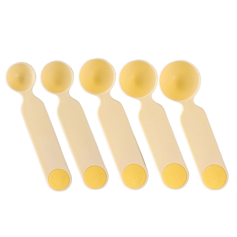 Pzuryhg Measuring Spoon Set - 5-Piece Portioning Utensils for Serving Food