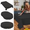 ANRO Washable Tablecloth, Anthracite Linen Look, 280 x 140 cm view 2