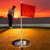 Golf Flag Stick and Putting Green Cup Training Set view 2