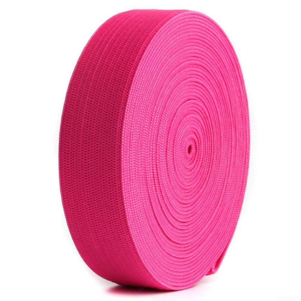 2 cm x 5 m Elastic Nylon Band (Rose Red)