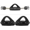 Huairdum Black EPDM Heel Straps for Swim Fins view 4