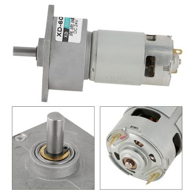 Saluaqui 35 W 12 V DC Metal Gear Motor, CW/CCW, 600 RPM, for Automation and Electronics (#2)