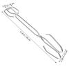 MAGICLULU Iron Kitchen Tongs for Grill and BBQ view 2