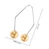 BCOATH Alloy Metal Dimple Maker, 2 Pieces, Portable Facial Training Device view 2