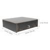 Healifty Portable Replacement Cash Box with Multiple Compartments view 2