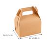HEALEEP 30-Pack Khaki Foldable Kraft Paper Cake Boxes view 2