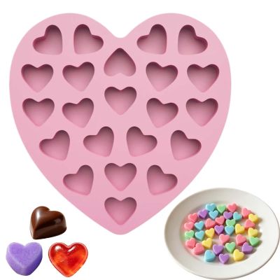 22-Cavity Silicone Chocolate Mold - Handmade & Heat Resistant