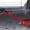 ZYWUOY Horizontal Hydraulic Jack Handle, 2-Ton Capacity, 37 cm Red Bar with Rubber Grip for Cars and Trucks view 3