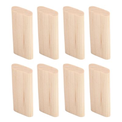 Cocoarm 100-Piece Beech Wood Grooved Dowel Set for Furniture and Cabinet Making