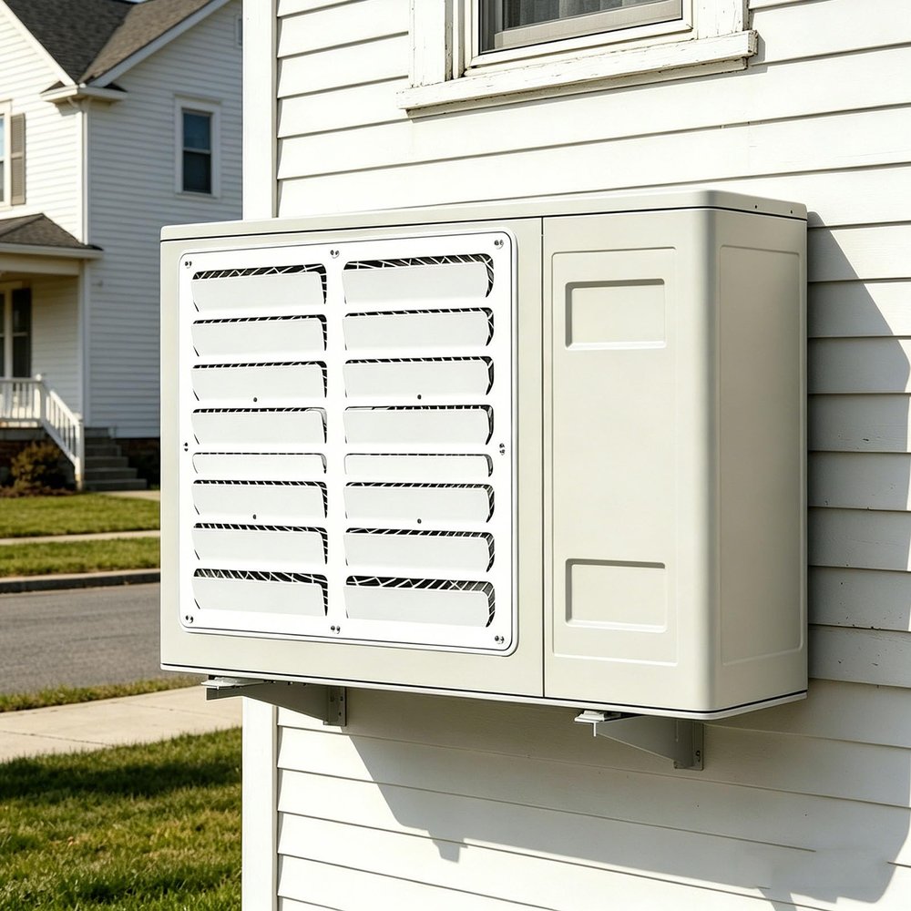 Universal Outdoor AC Unit Air Deflector and Protective Cover