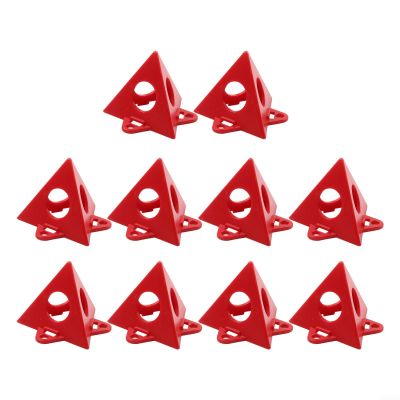 Pyramid Stands, Triangular, 10 Pieces