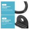 TOKIDNY 4-Pack Bolt-On D-Shaped Carbon Steel Tie-Down Rings with V-Shape, Including 4 Bolts and Washers view 3