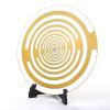 MWO Polarized Disc 30 cm, Commemorative Multi-Wave Oscillator Edition, Fiberglass with Pure Copper and Gold Plating, for Décor and Collectors (Non-Functional Instrument) view 3