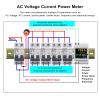 Chrees AC Voltage, Current and Power Meter with LCD Display, AC 250–450 V view 3