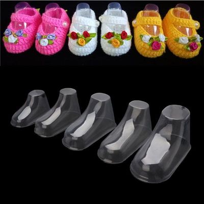Lagomloot Transparent Plastic Baby Shoe Display Boxes