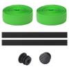 WTUIJQW Handlebar Tape for Bicycles, 2PCS Anti-Slip Padded Road Bike Grip Wraps (Green) view 2