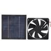 Chiyyak 20 W Solar Panel Fan Kit, IP65 Waterproof, with Monocrystalline Solar Panel view 1