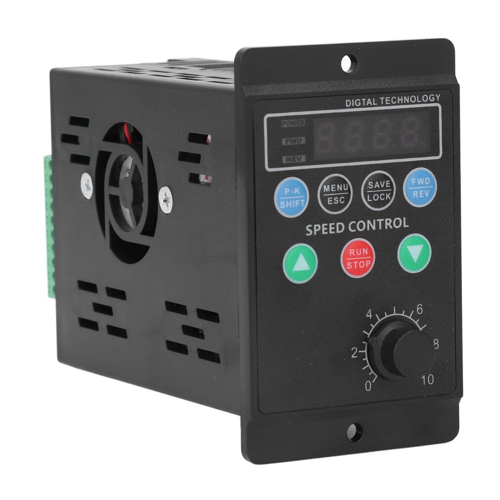 Chrees 3-Phase Variable Frequency Drive, 90 W, 1-Phase Input, 3-Phase Output