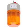 Sahgsa BERM Yellow LED Warning Light with Sound, 360° Coverage, 150 mm view 3