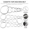 Amosfun Flat Rubber Belts, 50-Piece Set, for Cassette Recorders and Video Equipment view 3