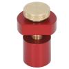 BAFOVY 20 mm Dog Hole Stop Block, Aluminum Alloy Angle Ruler Clamp for Woodworking, Red view 2