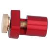 BAFOVY 20 mm Dog Hole Stop Block, Aluminum Alloy Angle Ruler Clamp for Woodworking, Red view 4
